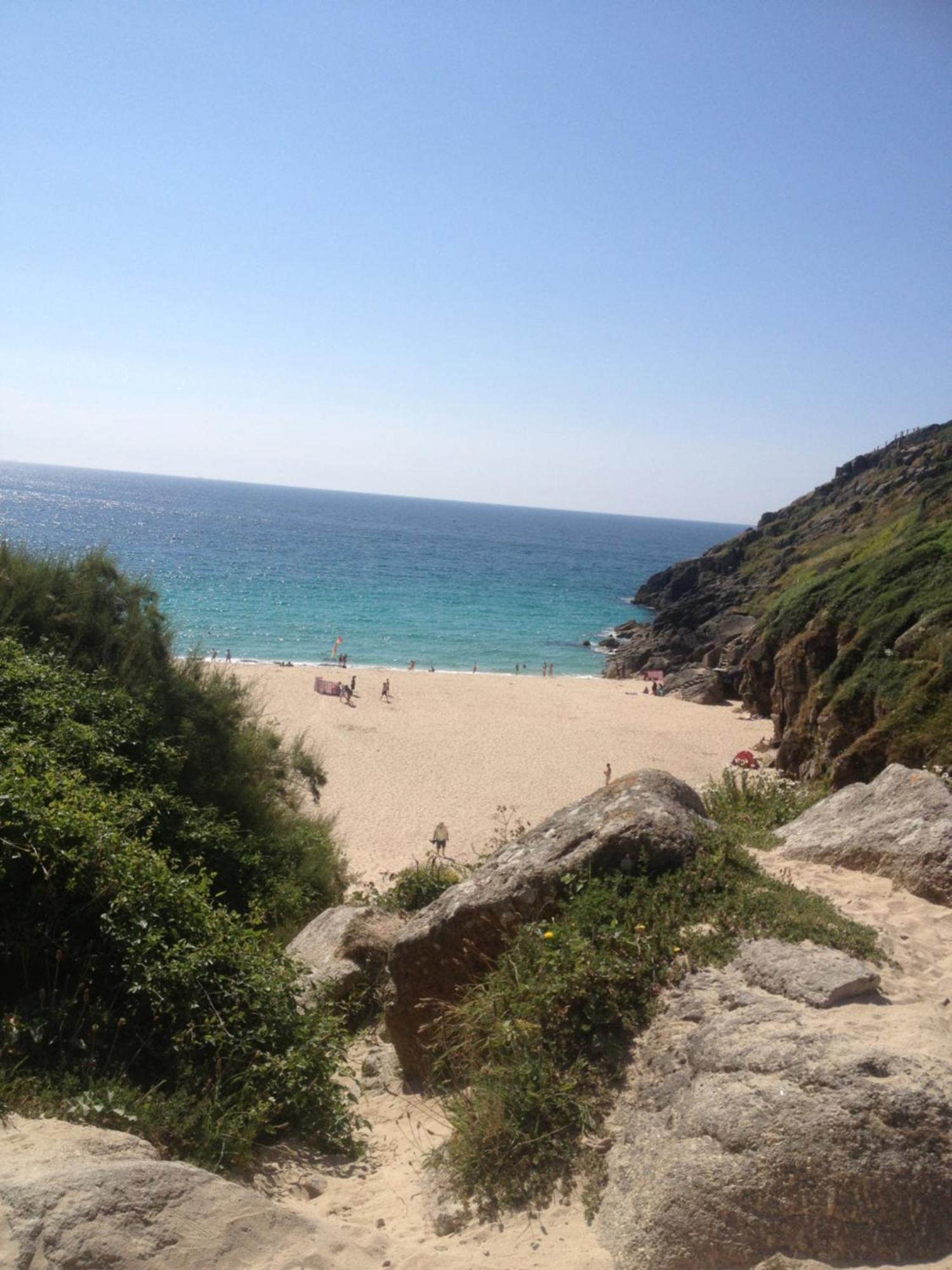 Roselands Caravan Park, Nr Lands End, Cornwall 圣贾斯特 外观 照片